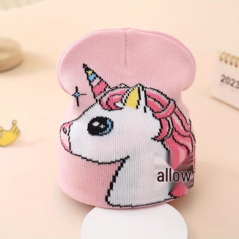 Winter Unicorn Knit Hat for Kids - Stylish & Warm Wool Hat
