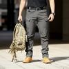 Mens Tactical Cargo Pants Outdoor Hiking Climbing Workwear Fall Elastic Softshell Water Resistant Loose Fit