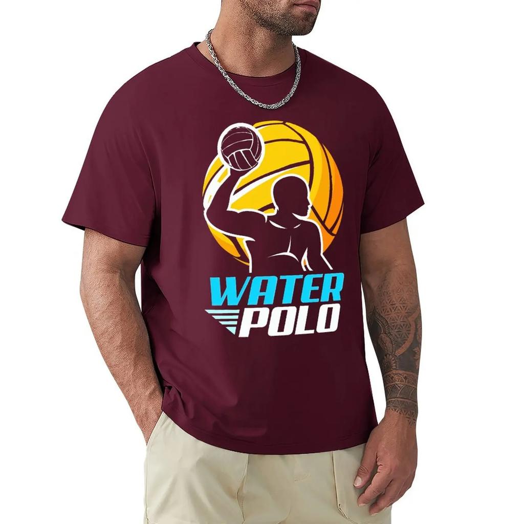 Water Polo Player T Shirts WoMen Man's T-shirt Cotton Summer Tshirts Short Sleeve Graphics T-shirts Tee Tops