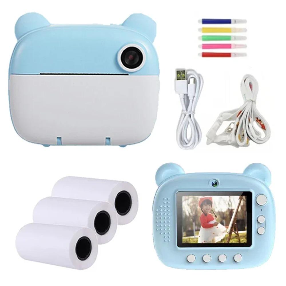 Children Digital Camera Instant Print for Kids Thermal Print Camera Instant Photo Printing Camera Video Toys