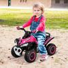 No Power Ride On Car for Kids 4 Wheel Foot-to-Floor Sliding Walking Push Along ATV Toy for 18-36 Months