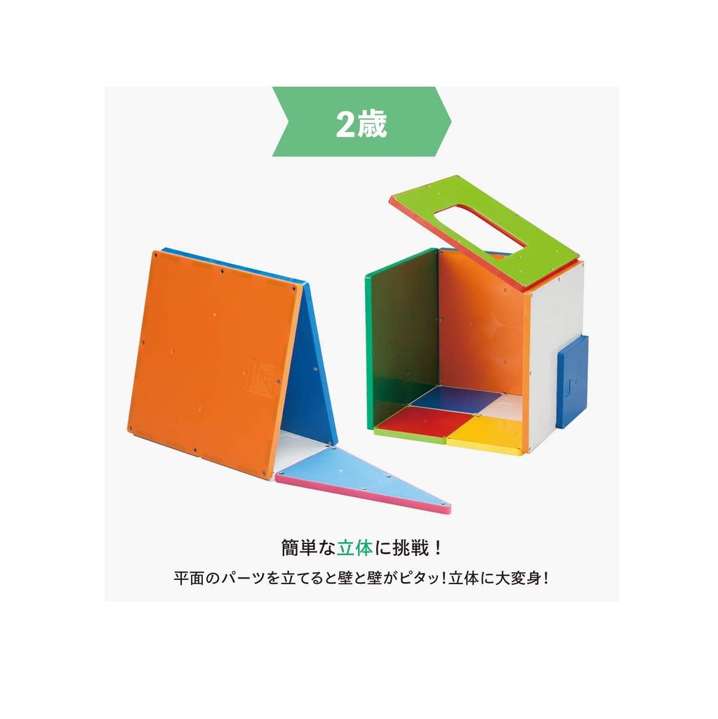 Pythagoras BASIC Inspiration Plate [1.5 years old and up] Play, create, and develop inspiration