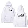Korea Kpop ILLIT Band Album Super Real Me Dubbelsidig Tryck Huvtröja Herr Dam Trend Y2k Tröja Unisex Vardaglig Bomull Sweatshirt