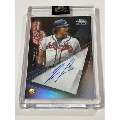 Used ACUNA!! 99-Card Limited Edition Autograph Card 2020 TOPPS