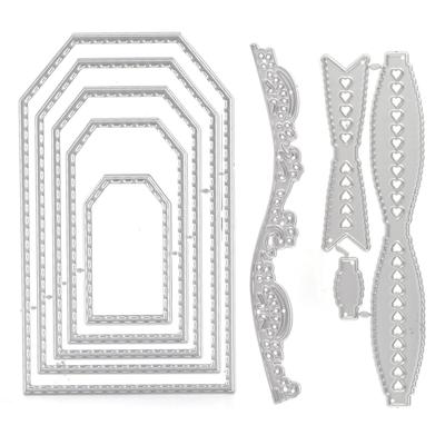 3pcs Die Cuts Carbon Steel Practical Portable Scrapbooking Carving Mould for Decoration
