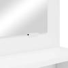 Bedroom Dressing Table with Storage White 80 x 39.6 x 135 cm