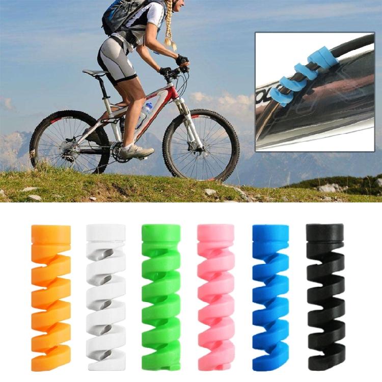 30Pcs Silicone Cord Saver Cable Wire Protector Spirals Cable Protective Sleeve