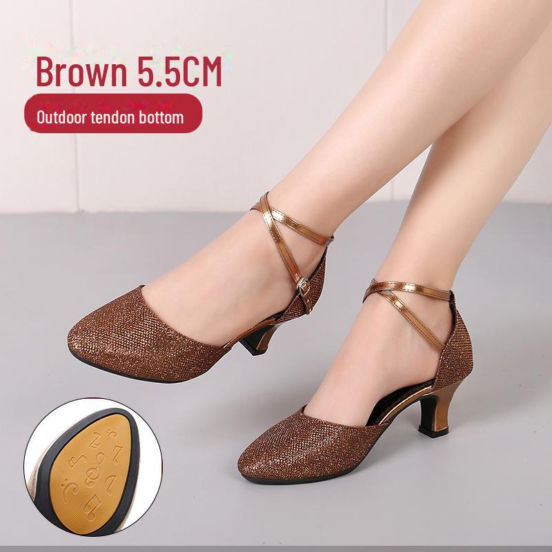 Women's Latin & Ballroom Dance Shoes - Soft Sole for Square Dancing