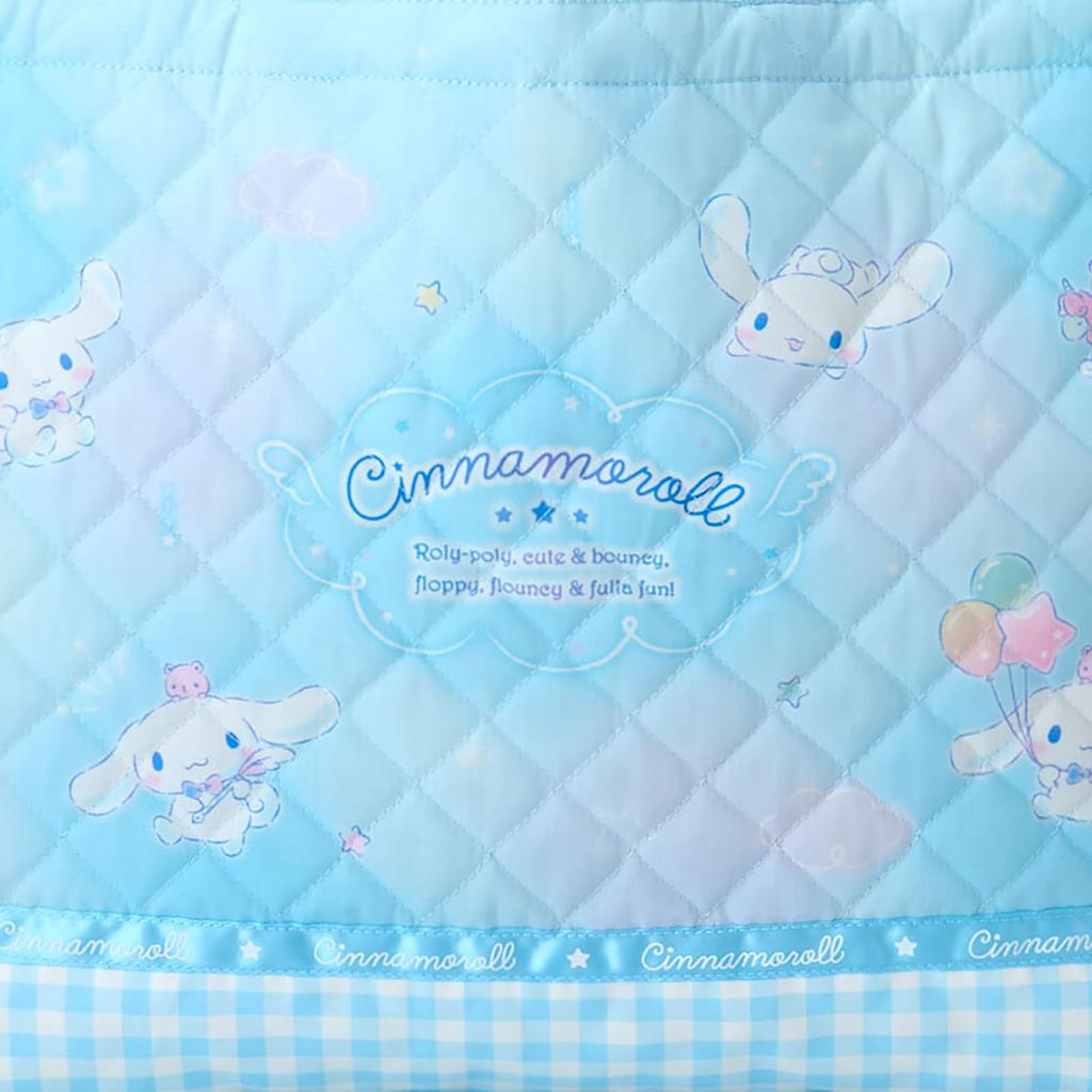 Torba do nauki pikowania, torebka Cinnamoroll z pętelką i miejscem na imię 113778 [Sanrio] dziecięca