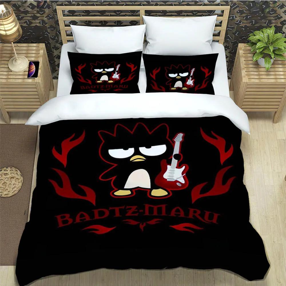 Cartoon BadBadtz-maru Bedding Sets pillowcase Children duvet cover comforter set bedding set luxury Birthday Gift
