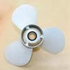 Strong 3 Blade 11 1/4 Inch Diameter 14G Marine Propeller Designed For 30HP To 60HP Outboard Engines
