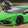 1:18 Revuelto Supercar Alloy Diecast Car Model Toy Simulation Sound Light Advanced Decorative Toys for Boy