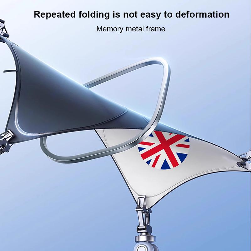 Składana osłona przeciwsłoneczna na przednią szybę samochodu dla Mini Cooper S E SE F65 F66 J01 EV J05 Aceman U25 Countryman 2025 2025 Akcesoria przeciwsłoneczne