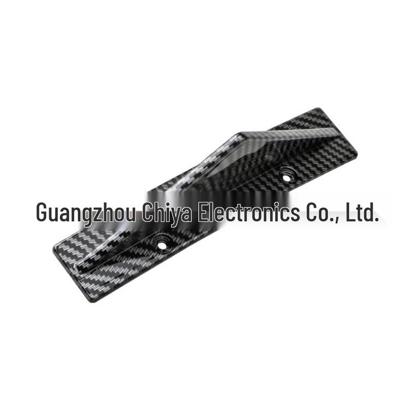 Universal Carbon Fiber-Pattern Rear Spoiler Kit for Cars