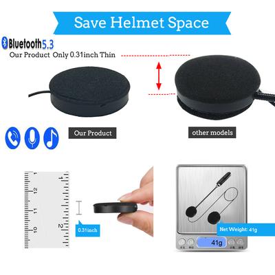 Motorcycle Helmet Bluetooth Headset BT 5.0 Motorbike Noise Reduction Headphone Wireless Handsfree Stereo Call Music Player
