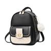 Backpack 2025 New Korean Version Women's Fashion Travel Backpack Girl Embroidery Thread Student One Shoulder Crossbody Schoolbag Woman