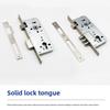 Universal Anti-Theft 8545 Wooden Door Lock Body with Deadbolt & Cylinder Lock for Indoor/Outdoor Bedroom Hotel Security Hardware