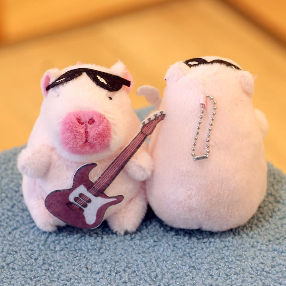 Multicolor Capibara Doll 10-13cm Bag Pendant Accessories Kawaii Cloth Doll  Car Couple