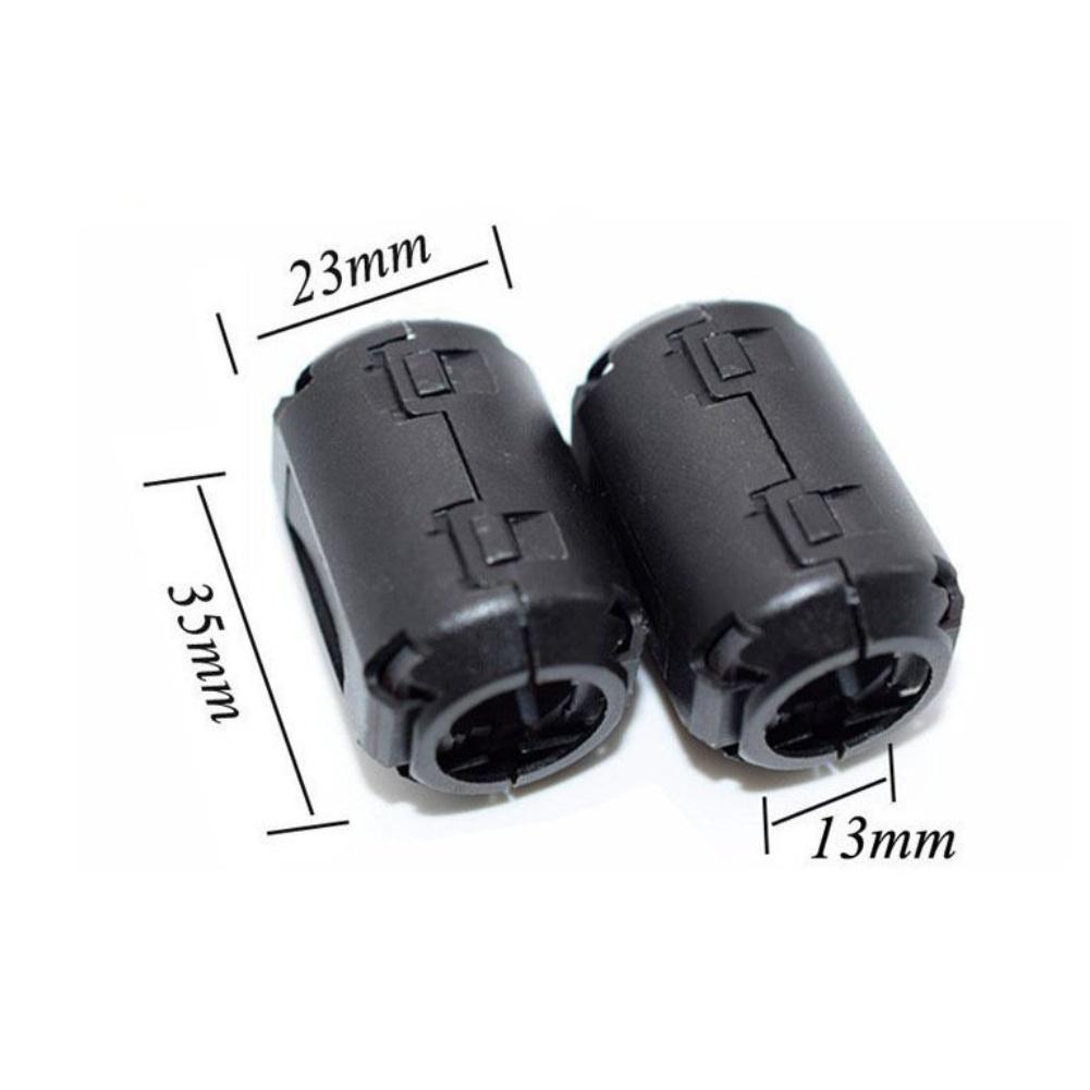 28pcs Ferrite Bead Clips For Various Types Of Cables Including USB,power Lines,network Cables,telephone Lines,and Audio Cables