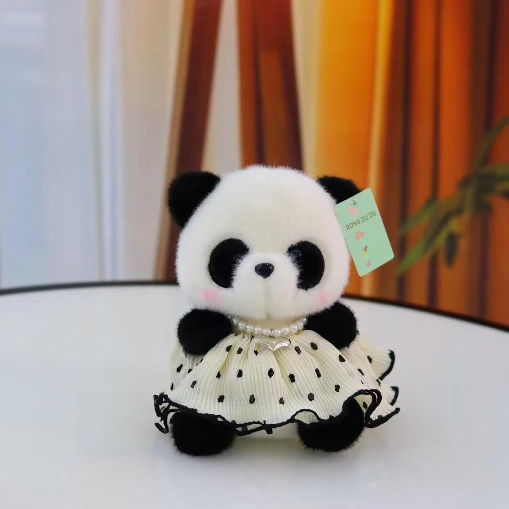 Plush Panda Toy With Soft Short Plush Filling For Kids And Babies Gift