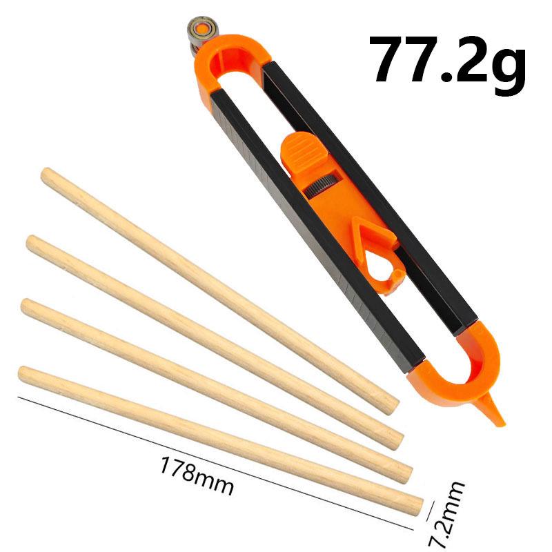 Contour Gauge with Lock - Irregular Shape Measuring Tool for Woodworking