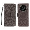For Honor X30 5G/Honor Magic 4 Lite 5G/Honor X9 4G Leather Wallet Case Sunflower Imprinted Phone Cover