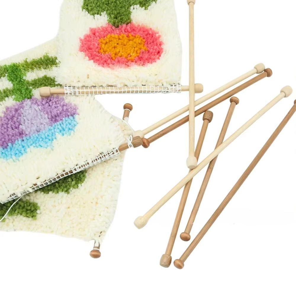 4pcs/set Dowling Macrame Weaving Poles Poster Hanger Pole for Blanket Wall Home Hanging Accessories