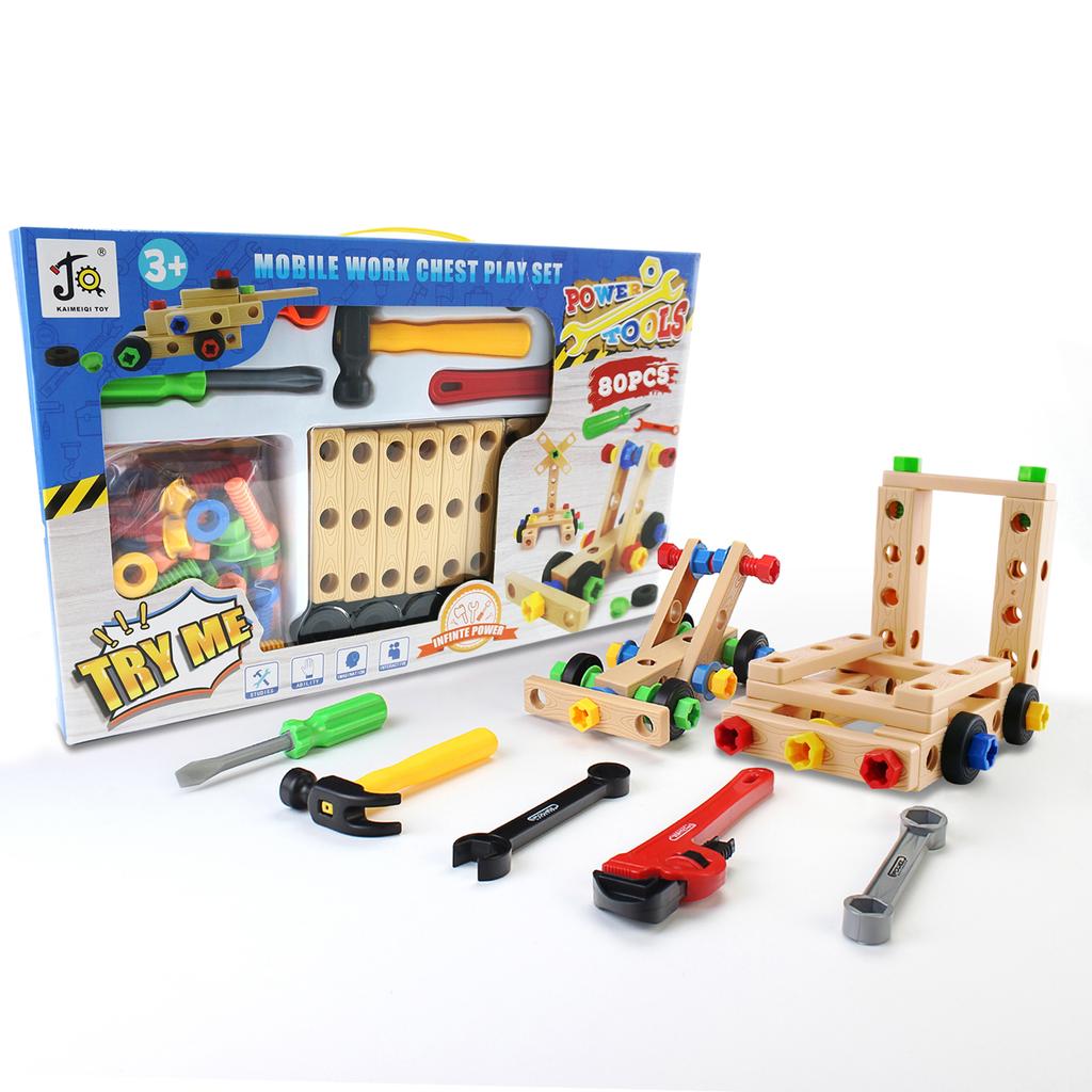 Children Assembly Building Blocks Realistic Shape Multi-function Repair Nut Combination Boys Educational Toys