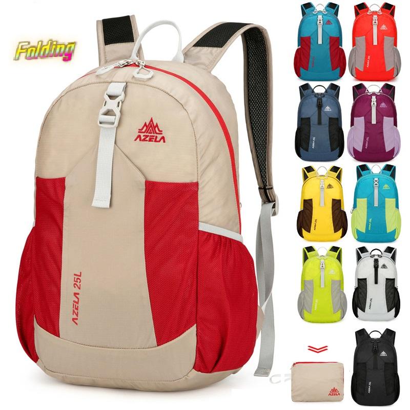 Faltbarer Outdoor Wasserabweisender Leichter Wanderrucksack mit Großem Fassungsvermögen für Sportaufbewahrung