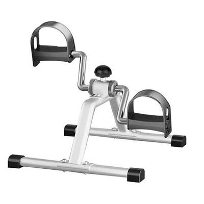 Mini faltbarer Fußpedal-Heimtrainer mit einstellbarem Widerstand, Untertisch-Fahrrad-Pedaltrainer für die Indoor-Physiotherapie