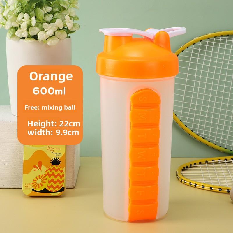 Silikon Shakerbecher Fitness Übung Hochtemperaturbeständig Rühren Globulin Shakerbecher
