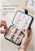 Mini Exquisite Jewelry Storage Box with Mirror for Earrings, Rings, Bracelets, & Ornaments