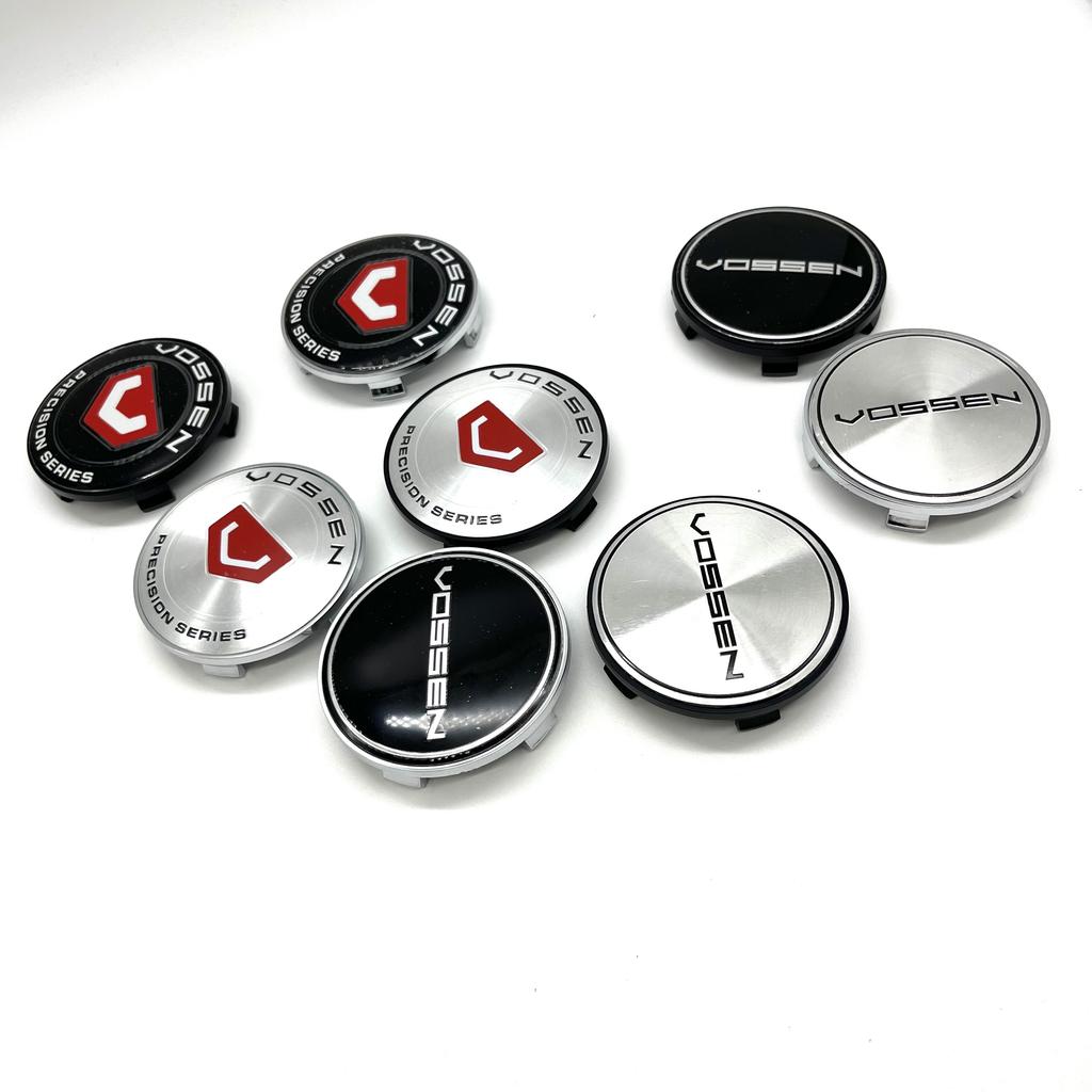 4Pcs/Lot 68mm Car modification wheel Center Cap hub cover 65mm VOSSEN PRECISION SERIES sticker Badge Emblem Styling accessorie