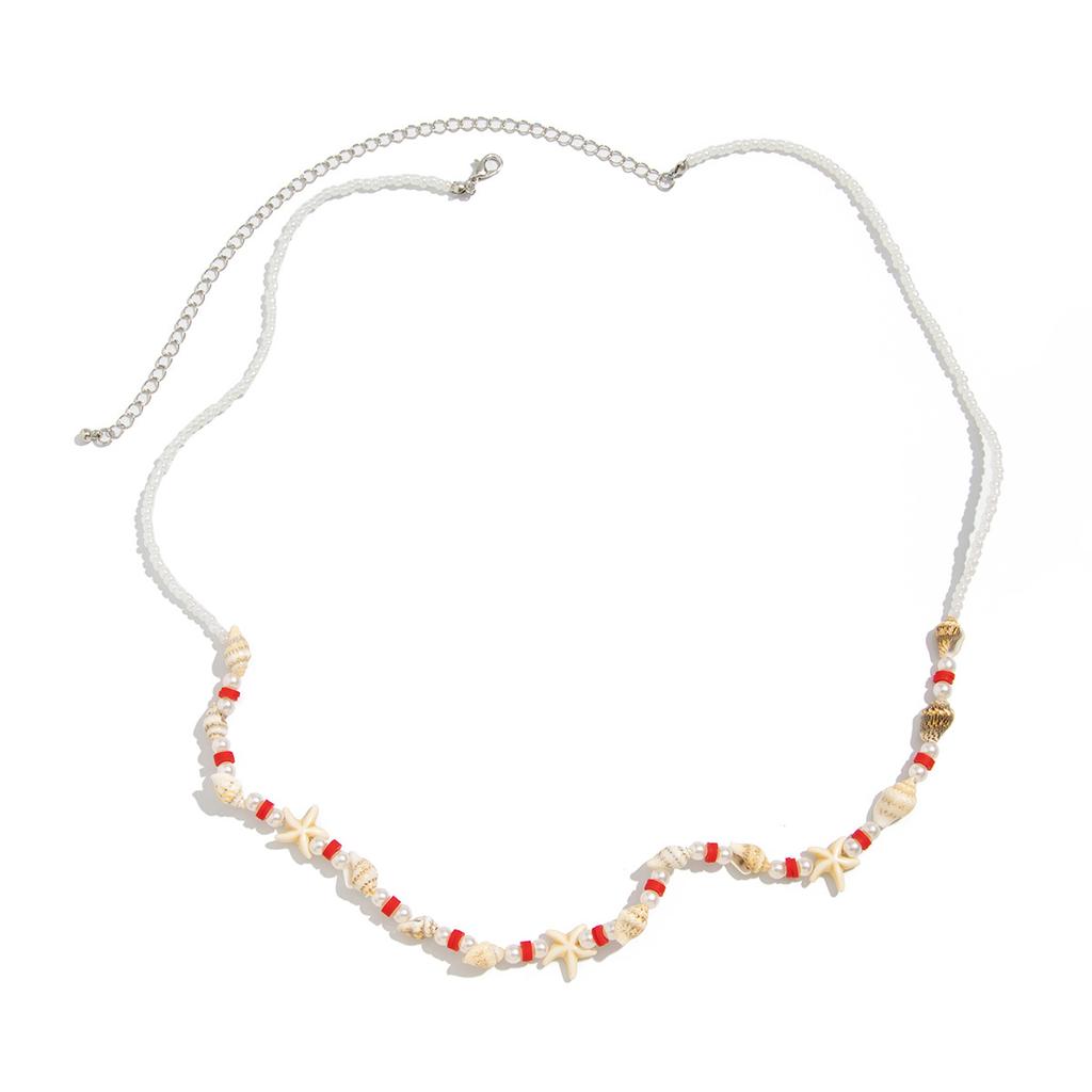 Wind Beach Vacation Starfish Conch Waist Chain Waist Chain Bohemian Meter Beaded Body Chain