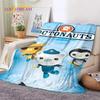 The Octonauts Barnacles Cute Cartoon Soft Blankets,Keep Warm Flannel Throw Blanket for Picnic Beds Sofa Home Custom blankets
