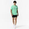 Mizuno Table Tennis Game Short JTTA Biscay Green Shirt, Sleeve, Certified, Moisture-Wicking, Quick-Drying, Unisex, 82JAC111,