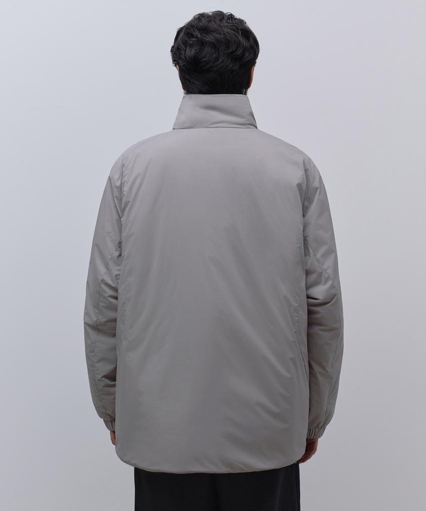 Musinsa Standard Oversized High-Neck All-Round Padded Jacket [Light Gray]