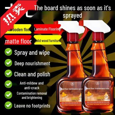 Wood Floor Care Wax & Essential Oil - Solid & Composite Maintenance Cleaner