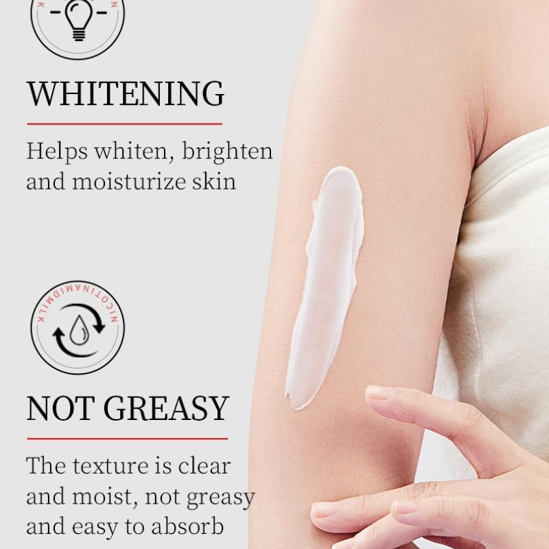 Whitening Body Lotion SADOER Niacinamide Arbutin Brightening Skin Tone Moisturizer