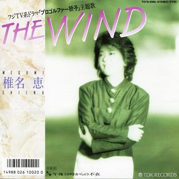 

7inch Record MEGUMI SHIINA - The Wind T07S1086 TDK 1987 Japan Japanese Pop/Rock Used