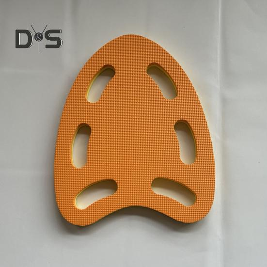 Kids Swimming Kickboard Swim Training Aid Pool Floating Board with 6 Handrail Holes Safety Swim Board for Beginners