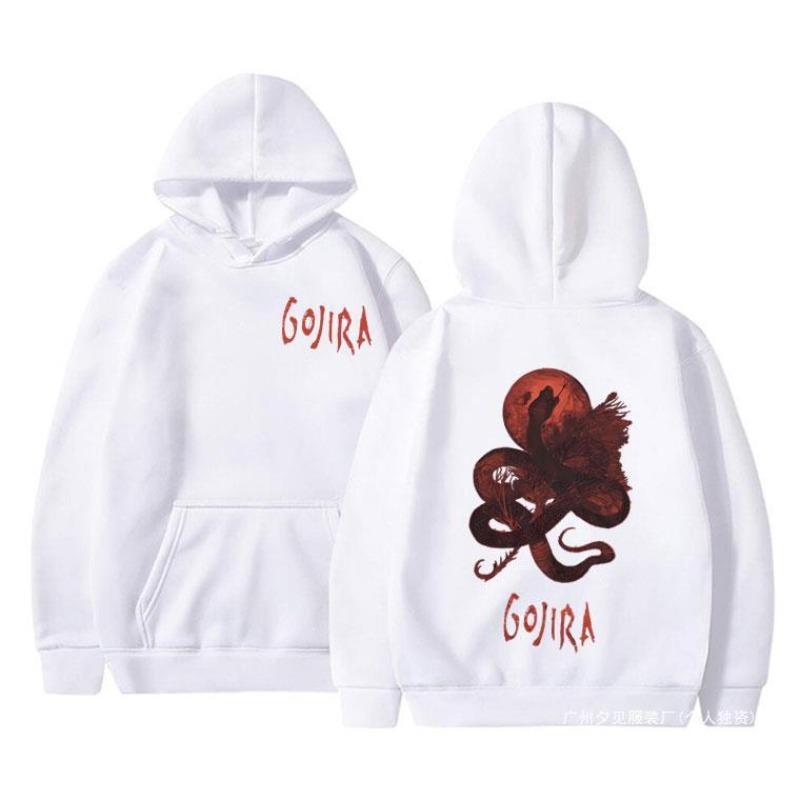 Metalowy Zespół Gojira Bluza Z Marsa Na Syriusz Latające Wieloryby Bluza Dres Męska Moda Jesień Zima Polar Luźna Bluza