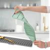 Slope Sink Drain Pad Silicone Narrow Edge Sink Water Absorbent Tray Splash-proof Anti-slip Kitchen Sink Tea Cup Holder Kitchen