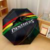 Penrith Panthers Print Auto 8?Ribs Folding Umbrella Wind Resistant Lightweight Automatic Umbrella For Daily Travel