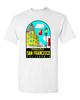 T Shirt Vtg Travel Art Chinatown San Francisco CA Retro Souvenir Tourist