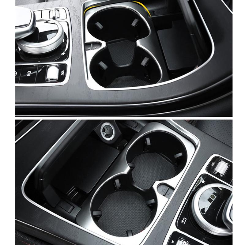Cup Holder Trim For Mercedes W213 Amg Mercedes W205 Amg/glc X253 Coupe Amg Mercedes C Class Accessories W205 Interior