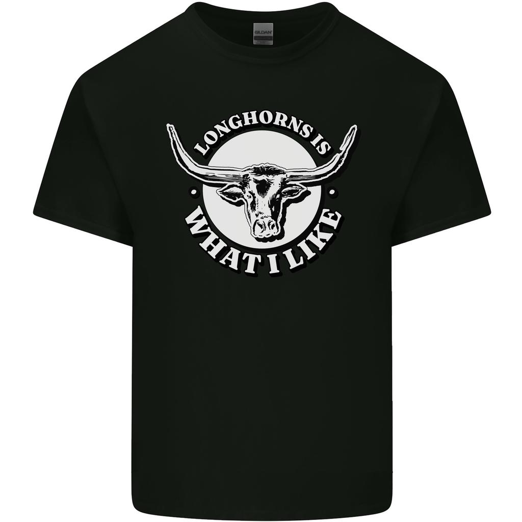 26 Longhorns Es Lo Que Me Gusta Vaca Ganado Camiseta de Algodón Ligero para Hombre Camiseta Unisex