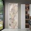 3D Geometric Door Stickers Mural Art Decor Peel and Stick for Bedroom Bathroom Yard Dinosaur Scenery Wallpaper Poster Removable