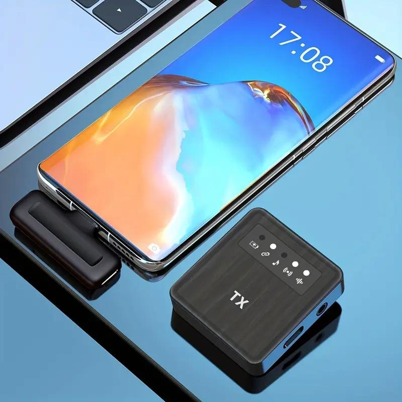 2in1 Professional Wireless Lavalier Lapel Microphone Clear Radio X1 Mini Mic For IPhone IPad Android Smartphone Recording Video