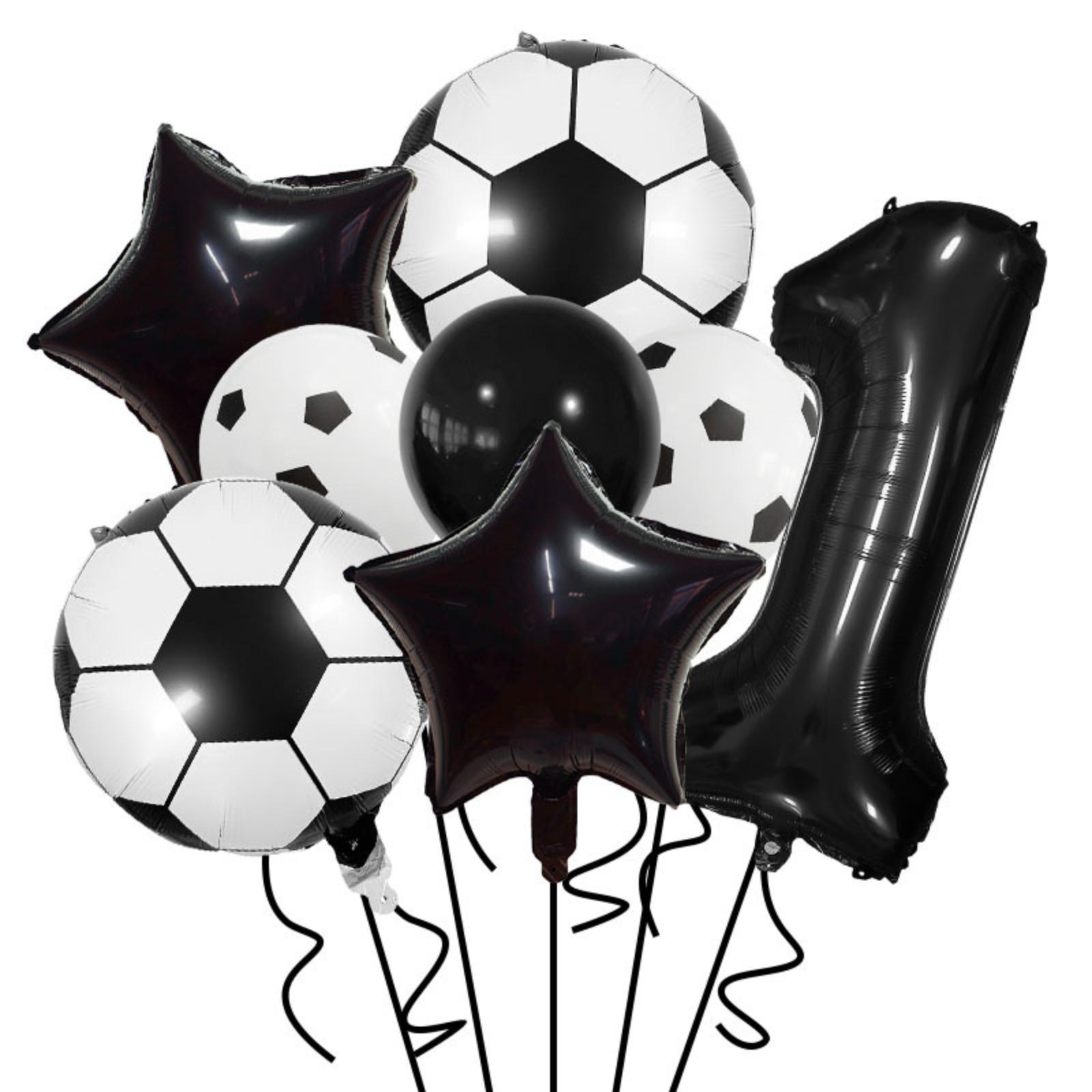 

Football Aluminum Foil Set; Flag Of The Cup; Sports Celebration Theme; Photo In The Mall One Size